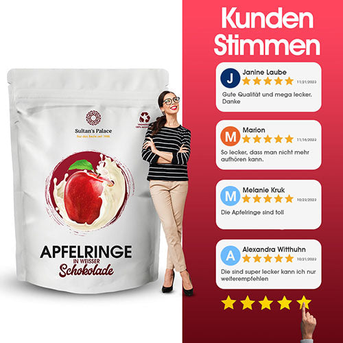 Apfelringe-in-Weisser-Schokolade