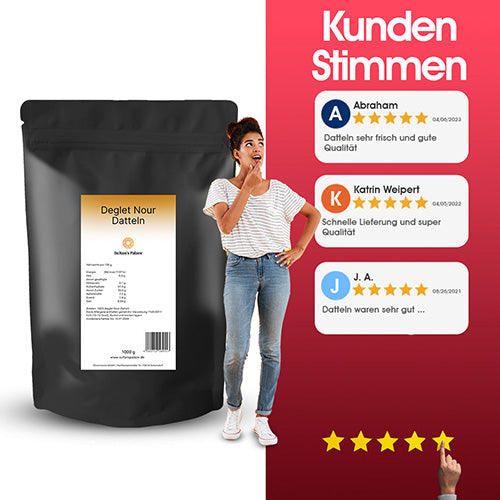 Deglet-Nour-Datteln-Rezensionen