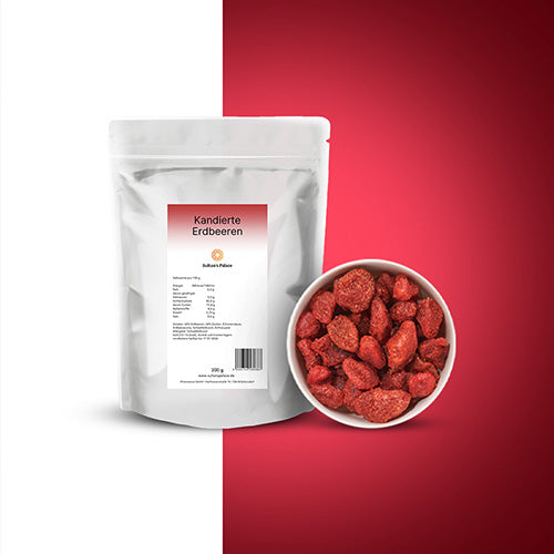 Kandierte-Erdbeeren