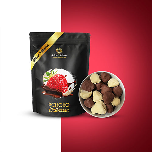 Patisserie-Schoko-Erdbeeren