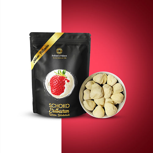 Patisserie Schoko Erdbeeren Weiße Schokolade