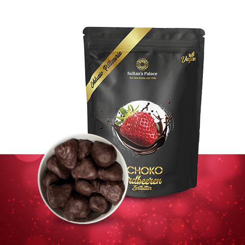 Silvester-Celebration-Box-Zartbitter-Schoko-Erdbeeren