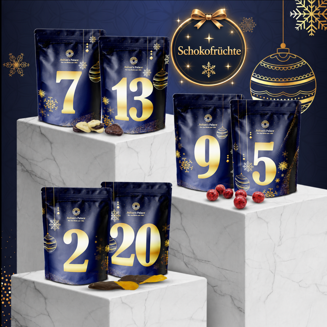 Adventskalender-Sultans-Palace-Schokofruechte