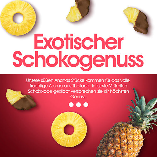 Ananas-in-Vollmilch-Schokolade