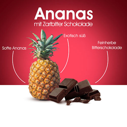 Ananas-in-Zartbitter-Schokolade