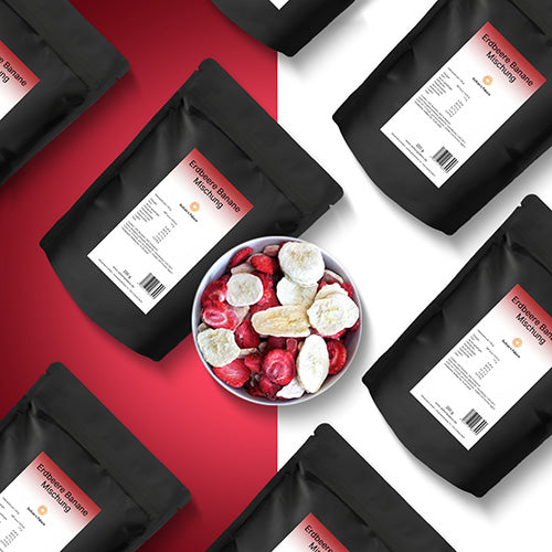 Gefriergetrocknete-Erdbeeren-und-Bananen
