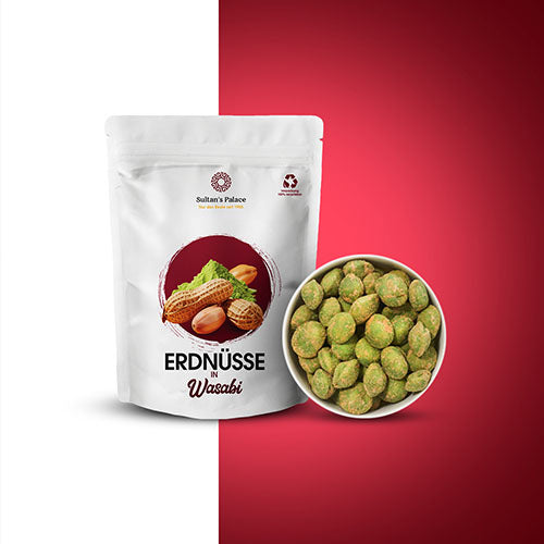 Erdnüsse in Wasabi