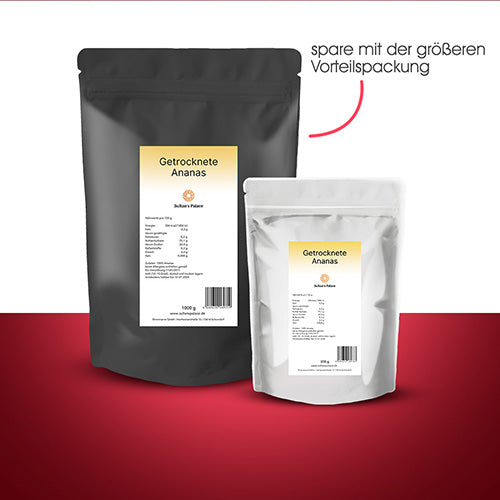 Getrocknete-Ananas-Vorteilspackung