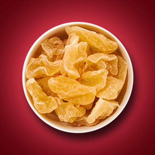 Getrocknete-Apfelstuecke