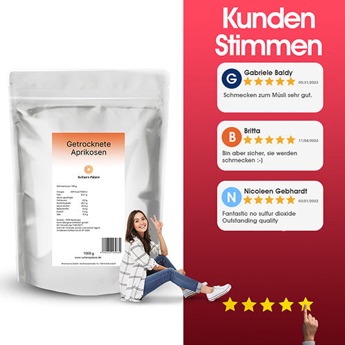 Getrocknete Aprikosen