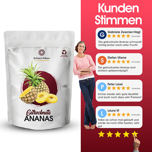Getrocknete-Ananas-Kundenrezensionen