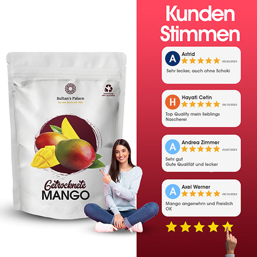 Getrocknete-Mango-Kundenbewertungen