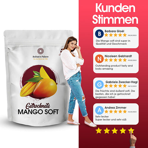 Getrocknete-Mango-Soft-Kunden-Rezensionen