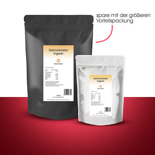 Getrockneter-Ingwer