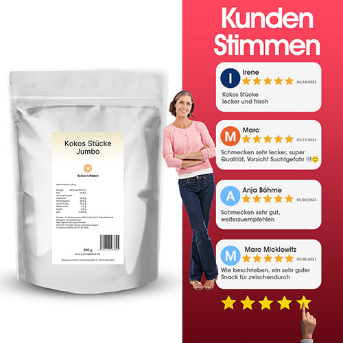 Kokos-Stuecke-Jumbo-Rezensionen