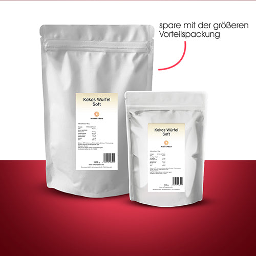 Kokos Würfel Soft