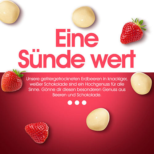 Schoko Erdbeeren Weiss