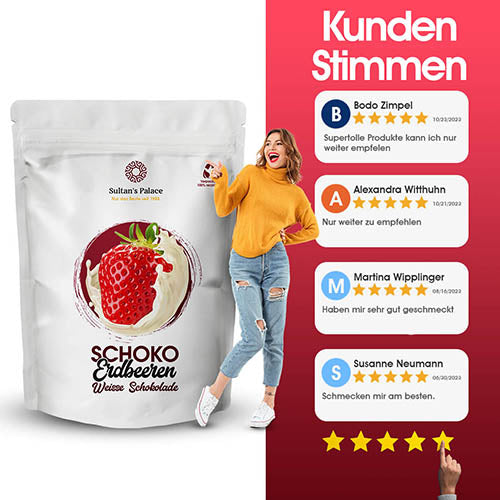 Schoko Erdbeeren Kundenstimmen