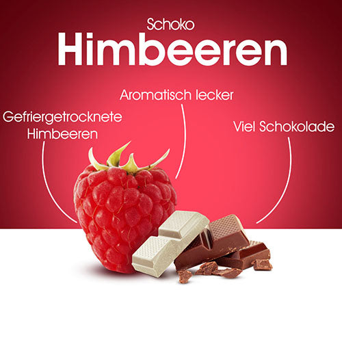 Schoko-Himbeeren