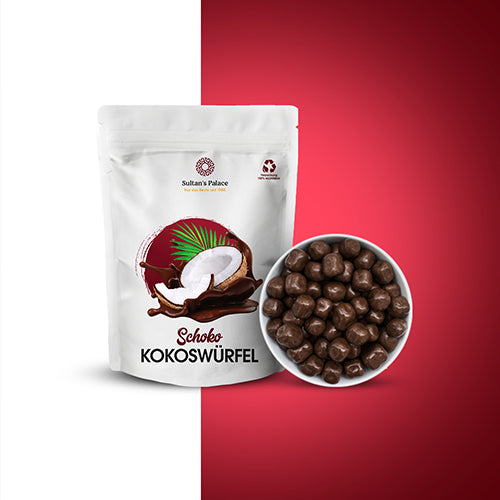 Schoko-Kokoswuerfel