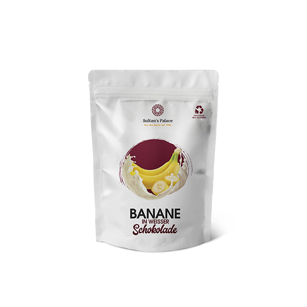 Schoko Bananenchips Weiße Schokolade